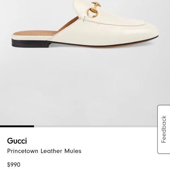 **SOLD** Gucci Princetown Leather Mules 40 - Picture 10 of 10